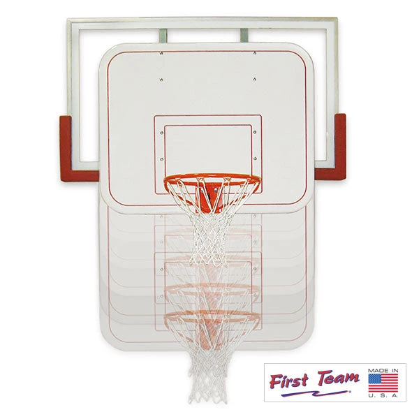 First Team Six-Shooter Youth Basketball Hang-On Hoop Attachment Indoor Basketball Hoops 1 First Team Six-Shooter Youth Basketball Hang-On Hoop Attachment Indoor Basketball Hoops