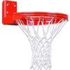First Team Super-Duty Double Rim Rear Mount Fixed Goal Basketball Hoops