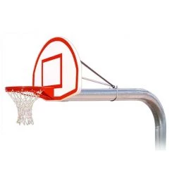 Residential Basketball Hoops First Team Tyrant Fixed Height In Ground Basketball Goal