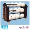 Ball Storage Cages And Carts First Team BallHog⢠Premium Volleyball Carrier 2 Ball Storage Cages And Carts First Team BallHog⢠Premium Volleyball Carrier