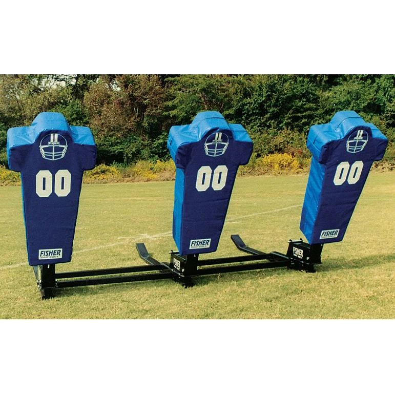 Fisher 3 Man Big Boomer Football Blocking Sled 1 Fisher 3 Man Big Boomer Football Blocking Sled