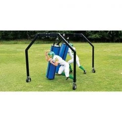 Football Blocking Dummies Fisher Athletic 20 FT. Power Frame With Hanging Dummy