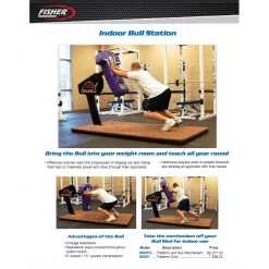 Fisher Athletic Indoor Bull Station Blocking Sleds 4 Fisher Athletic Indoor Bull Station Blocking Sleds