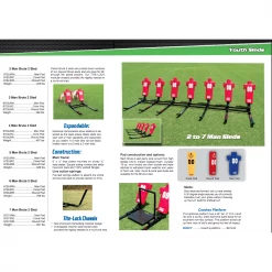 Fisher Athletic JR Brute 2 Youth Football Blocking Sleds 6 Fisher Athletic JR Brute 2 Youth Football Blocking Sleds