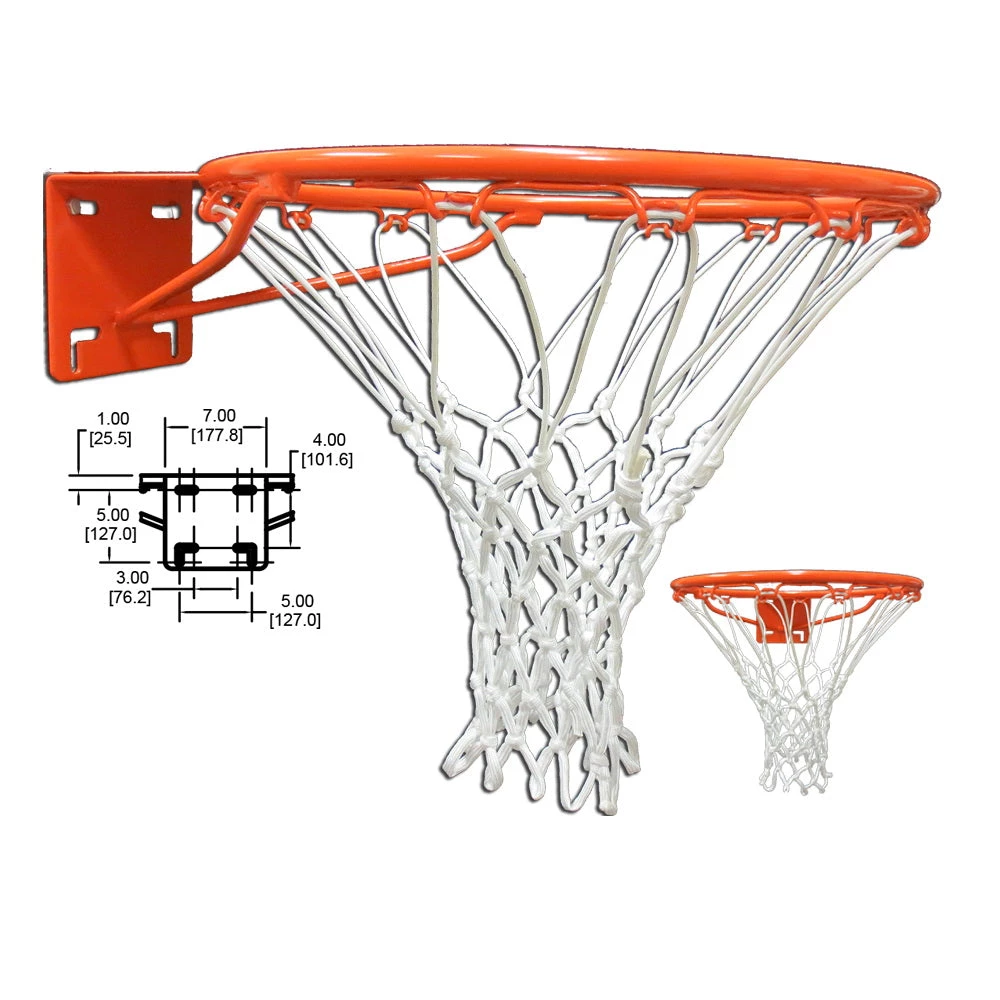 Basketball Hoops Gared Institutional Fixed Basketball Rim 1 Basketball Hoops Gared Institutional Fixed Basketball Rim