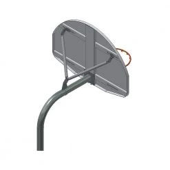 Institutional Basketball Hoops Gared Economy Playground 3-1/2" O.D. Gooseneck Post GN35