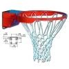 Gared Scholastic Flex Breakaway Rim With Nylon Net Basketball Hoops