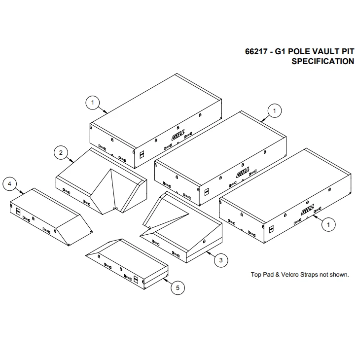 Gill Athletics Gill G1 Pole Vault Landing Pit Pole Vault Pits And Landing Systems 3 Gill Athletics Gill G1 Pole Vault Landing Pit Pole Vault Pits And Landing Systems