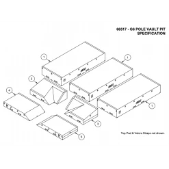 Gill Athletics Gill G6 Pole Vault Landing Pit Pole Vault Pits And Landing Systems 6 Gill Athletics Gill G6 Pole Vault Landing Pit Pole Vault Pits And Landing Systems