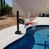 First Team HydroChamp In-Ground Adjustable Poolside Basketball Hoop Residential Basketball Hoops
