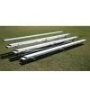 Athletic Connection Four Rows Low Rise Aluminum Bleachers