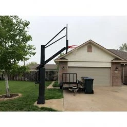 Residential Basketball Hoops First Team Stainless Olympian™ Adjustable Basketball Goal 8 Residential Basketball Hoops First Team Stainless Olympian™ Adjustable Basketball Goal