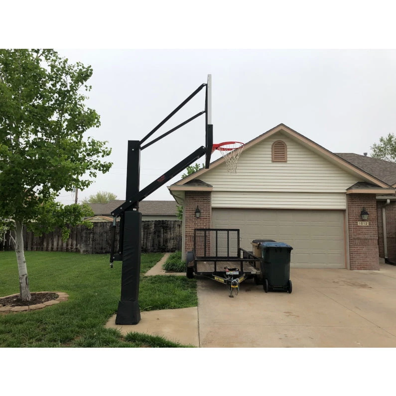 Residential Basketball Hoops First Team Stainless Olympian™ Adjustable Basketball Goal 3 Residential Basketball Hoops First Team Stainless Olympian™ Adjustable Basketball Goal