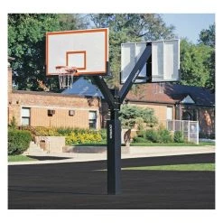 Porter 72” X 42” Dual Steel Heavy Duty Fixed Height Basketball Hoops