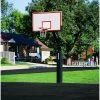 Porter 72” X 42” Steel Heavy Duty Fixed Height Basketball Hoop Inground Basketball Hoops