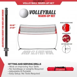 Starting Pistol Accessories Powernet Volleyball Warm Up Net