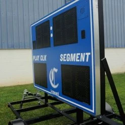 Rae Crowther Co Scoring Equipment And Shot Clocks Rae Crowther LX7640 Practice Segment Timer - Scoreboard Face Icy Blue