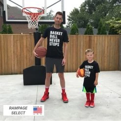 Residential Basketball Hoops First Team Rampage™ Portable Basketball Goal