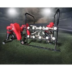 Rogers Athletic 16-Arm PowerBlast With Powerline Sled Football Blocking Dummies