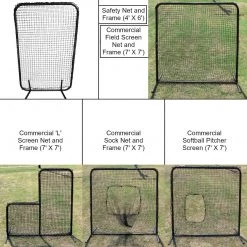 Oates Specialties Safety Field Screens (Net And Frame)