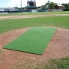 ProMounds 4' X 12' Premium Portable Green Pitching Mat Practice Pitching Mounds