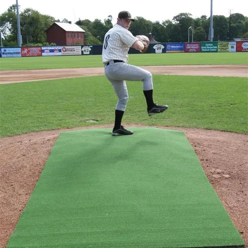 ProMounds 4' X 12' Premium Portable Green Pitching Mat Practice Pitching Mounds 2 ProMounds 4' X 12' Premium Portable Green Pitching Mat Practice Pitching Mounds