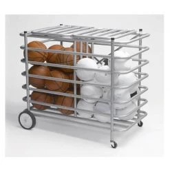 Tandem Sports Ball Storage Cages And Carts Tandem Double-Sided Locking Ball Storage Cage
