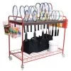 Athletic Connection Tennis Tennis Racquet Storage Cart Starting Pistol Accessories