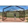 BATCO Indoor And Outdoor Collapsible Home Plate Batting Cage #36 Nylon