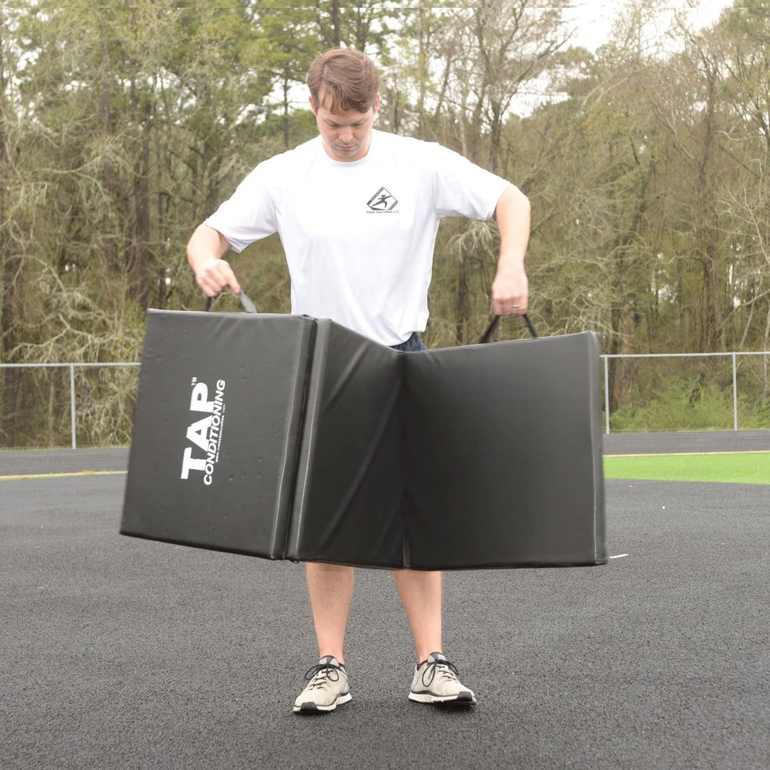 Oates Specialties Gym Equipment TAP™ Tri-Fold Exercise Mat 3 Oates Specialties Gym Equipment TAP™ Tri-Fold Exercise Mat