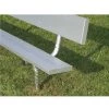 Starting Pistol Accessories Trigon Sports 21' In-Ground Team Bench W/ Back