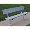 Trigon Sports 21' Surface Mount Team Bench W/ Back Starting Pistol Accessories