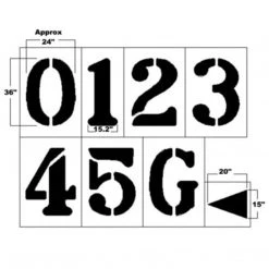 Trigon Sports 3' Football Marking Kit