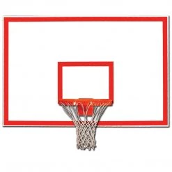 Trigon Sports Steel Rectangular Backboard W/ Target & Border