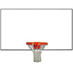 Trigon Sports Steel Rectangular White Backboard Basketball Backboards