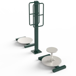 Gym Equipment Tri Active USA Two Person Rotator