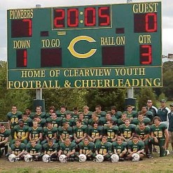Varsity Scoreboards Model 7420 Football Scoreboard