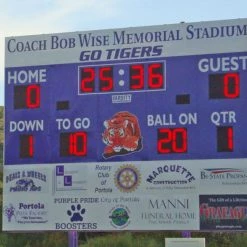 Varsity Scoreboards Model 7420 Football Scoreboard