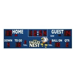 Varsity Scoreboards Model 7428 Football Scoreboard