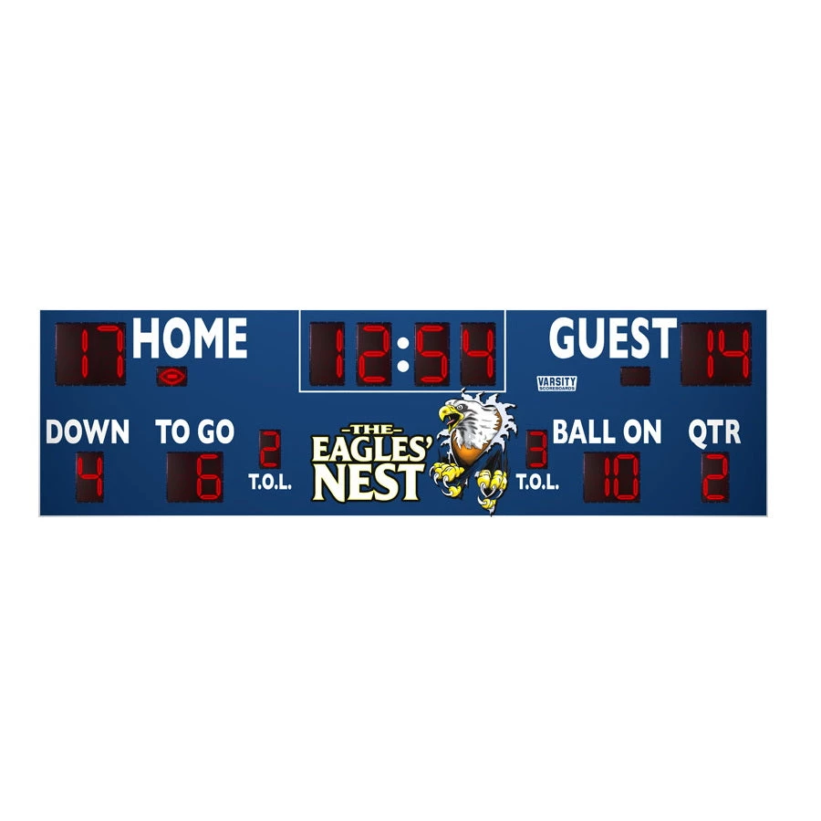 Varsity Scoreboards Model 7428 Football Scoreboard 1 Varsity Scoreboards Model 7428 Football Scoreboard