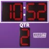 Varsity Scoreboards Model 7430 Football Scoreboard Scoring Equipment And Shot Clocks