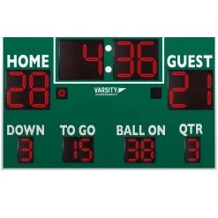 Varsity Scoreboards Model 7450 Football Scoreboard