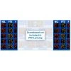 Varsity Scoreboards PPF5 Player-Points-Fouls Panels
