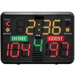 Scoring Equipment And Shot Clocks Varsity Scoreboards LED-4 Portable Multisport Scoreboard